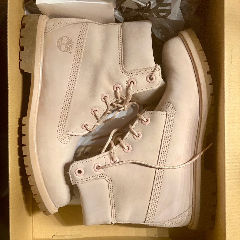 Women Pink Timberlands